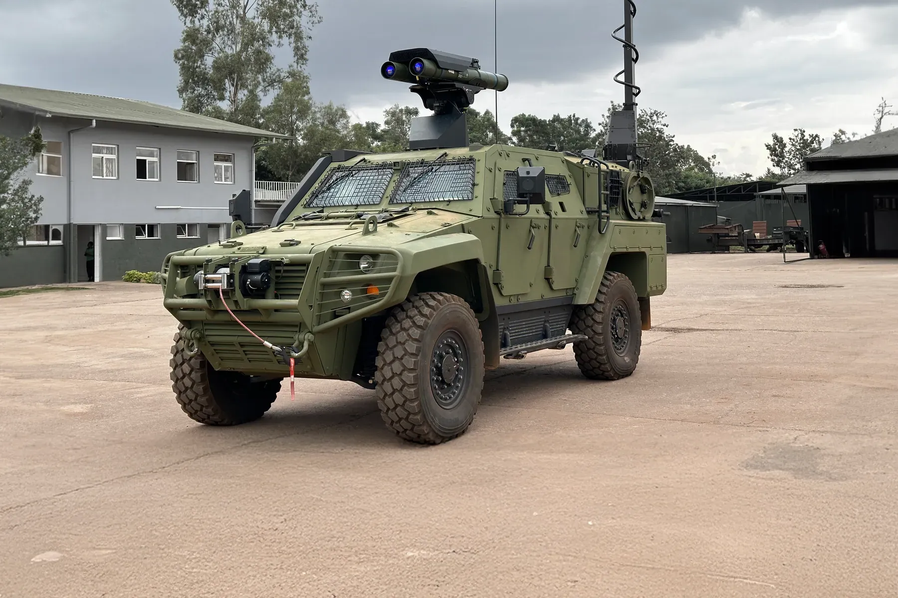 AIBAR 4×4 anti-tank missile carrier
