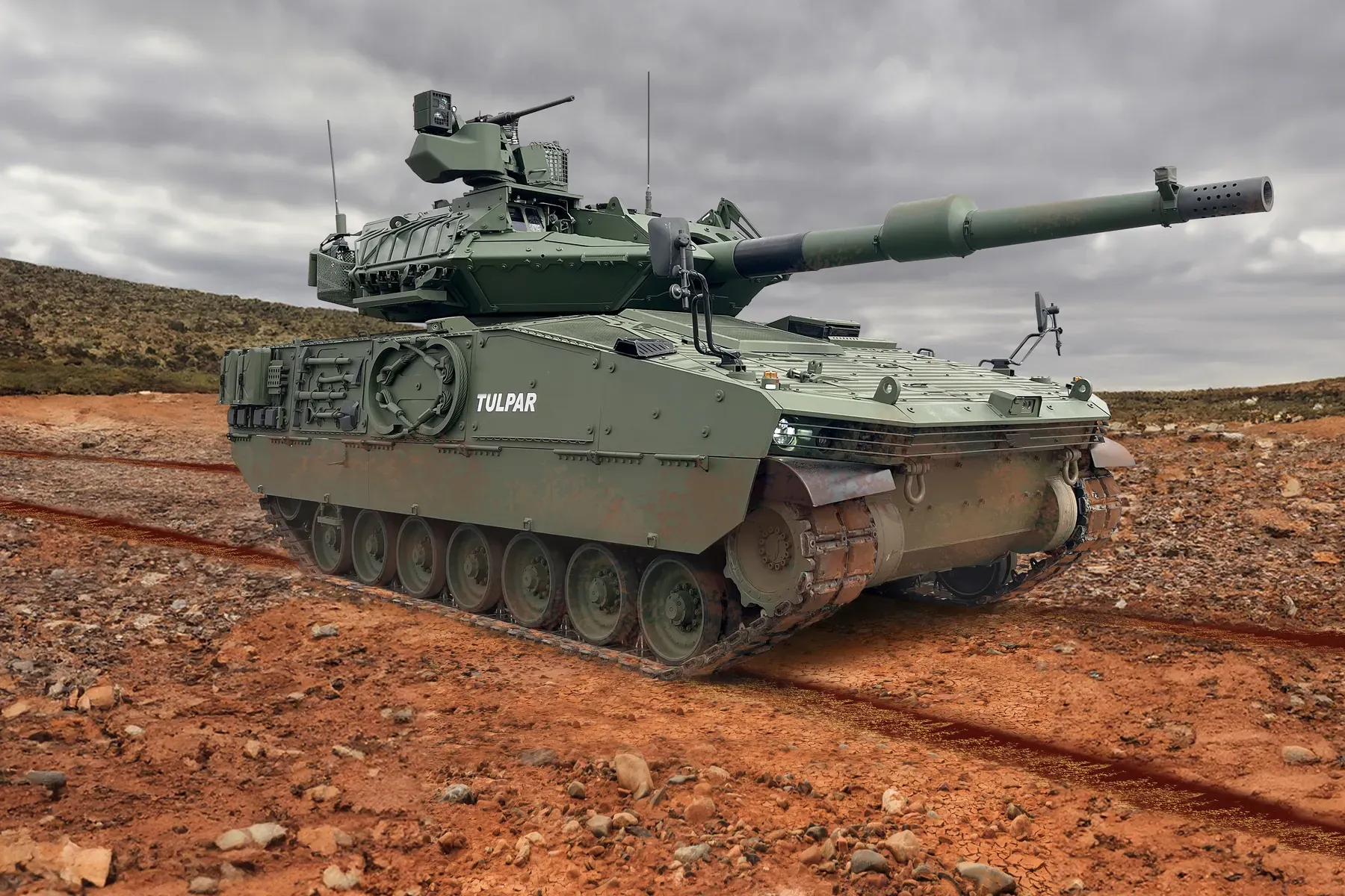 TULPAR light tank with 120 mm gun